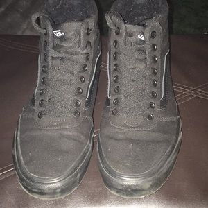 Black ‘ward style’ vans